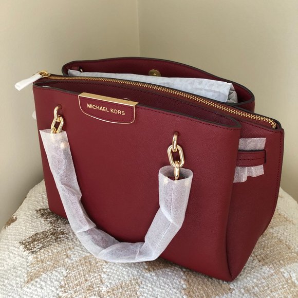 Michael Kors Rochelle Satchel - Style 38F9GV8S3L - Picture 1 of 8